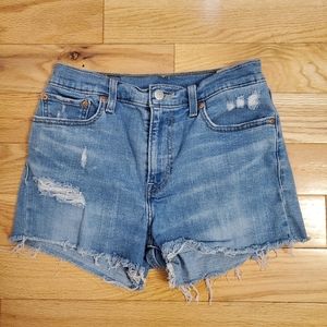 Cut Off Levi's Jean Shorts